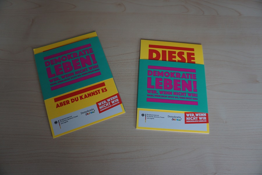 Postkarte Wer wenn nicht wir