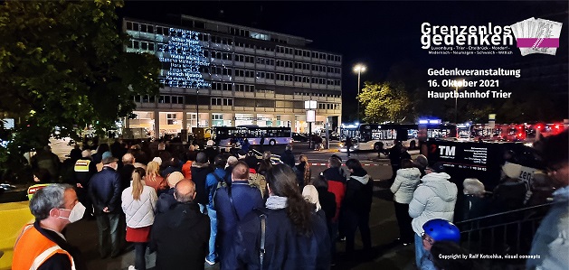 Gedenkveranstaltung Hbf Trier GG Bild 2 Kotschka log kl