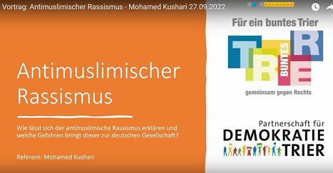 Vortrag Antimuslimischer Rassismus